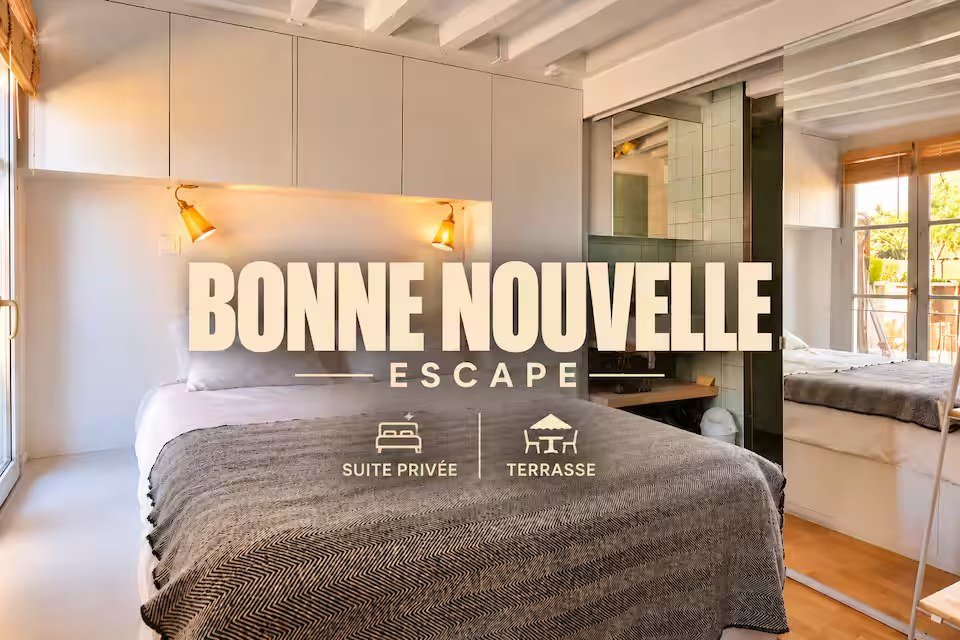Bonne Nouvelle Escape à Paris : suite privée avec terrasse